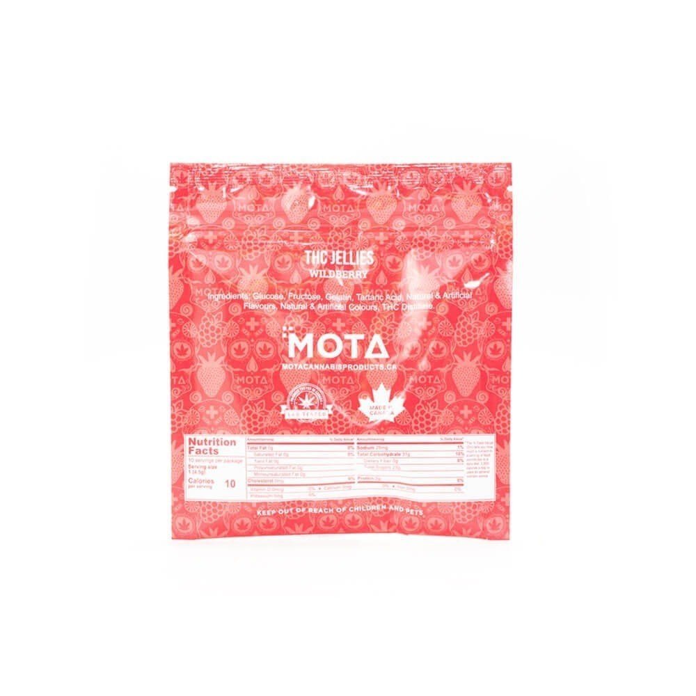 200mg wildberry thc jellies (mota)