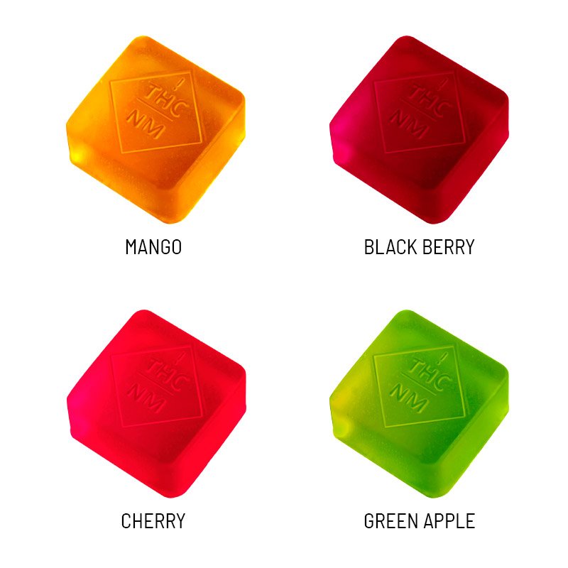 twisted extracts – sativa regular strength jelly bites (100mg thc) – fruit punch mix