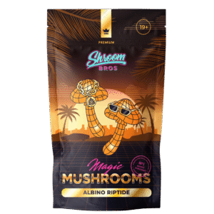 Albino Riptide magic mushrooms